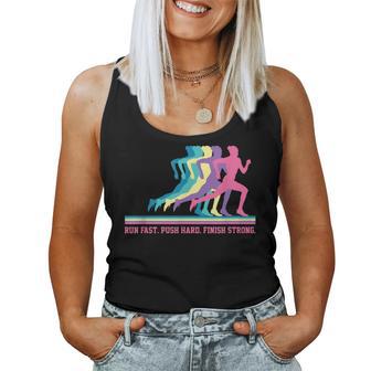 Running Track & Field Runner Motivational Training Women Tank Top - Monsterry AU