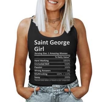 Saint George Girl Ut Utah City Home Roots Usa Women Tank Top - Monsterry UK