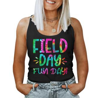 School Field Day Fun Tie Dye Field Day 2024 Teacher Women Tank Top - Seseable