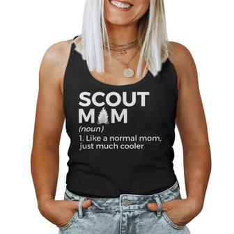 Scouting Scout Mom Definition Women Tank Top - Monsterry UK