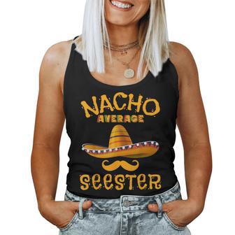 Seester Mexican Sister Joke Humor Cinco De Mayo Women Tank Top - Monsterry UK