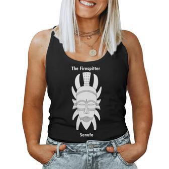 Senufo The Firespitter A Traditional African Mask Women Tank Top - Monsterry CA