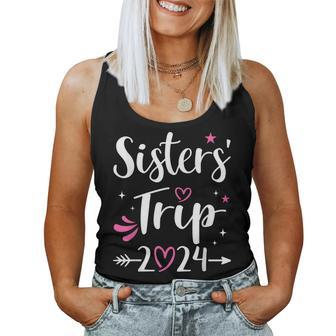 Sisters Trip 2024 For Girls Weekend Women Tank Top - Seseable