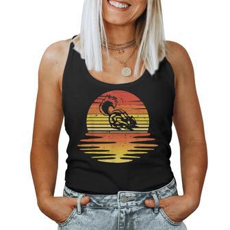 Skunk Vintage Retro Sunset Skunk Lover Women Women Tank Top - Monsterry CA