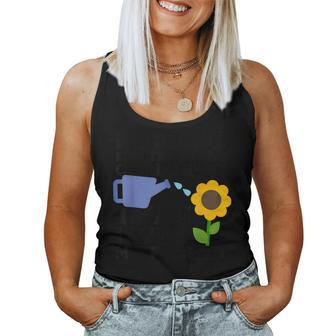 I Get So Excited About Gardening I Wet My Plants Pun Women Tank Top - Monsterry AU