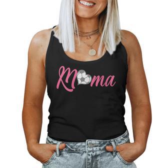 Soccer Ball Mama Crazy Mom Life For Christmas Women Tank Top - Monsterry