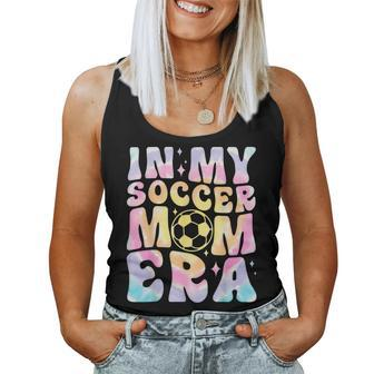 In My Soccer Mom Era Tie Dye Groovy Women Tank Top - Monsterry