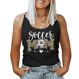 Soccer Mom Leopard Soccer Mom Mother's Day Women Tank Top - Monsterry AU