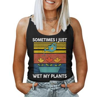 Sometime I Just Wet My Plant Toddler Baby Garden Women Tank Top - Monsterry