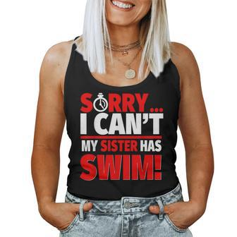 Sorry My Sister Has Swim Swim Brother Or Sister Women Tank Top - Monsterry AU