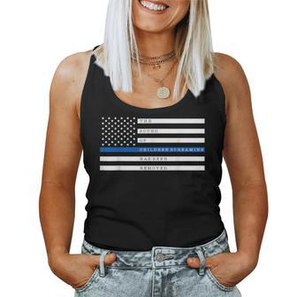 The Sound Of Children Screaming Has Been Removed Us Flag Women Tank Top - Monsterry UK