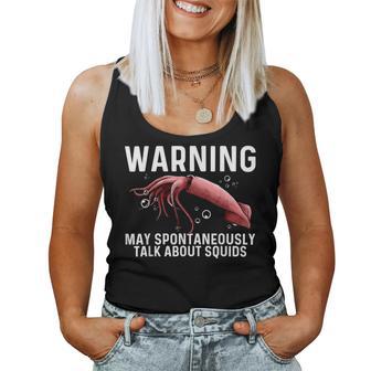 Squid For Giant Squid Seafood Calamari Lovers Women Tank Top - Monsterry DE