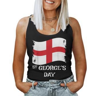 St George’S Day For Patriotic Man And Child Women Tank Top - Thegiftio UK