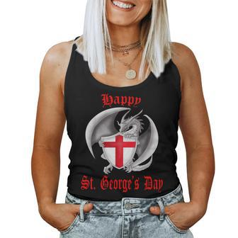 St George’S Day For Patriotic Man And Women Women Tank Top - Thegiftio UK