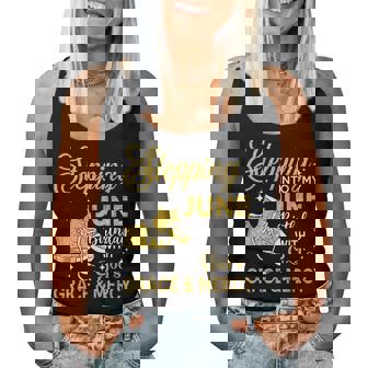 Stepping Into My June Birthday Girls Shoes Bday Women Tank Top - Seseable