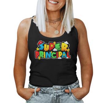 Super Principal Retro Colorful For Women Women Tank Top - Monsterry CA