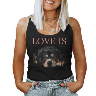 Swiss Mountain Dog Appenzeller Sennenhund Mama Papa Hund Tank Top Frauen - Geschenkecke