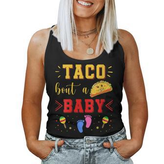 Taco About Baby Mexican Cinco De Mayo Outfit Women Tank Top - Monsterry CA