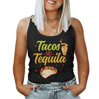 Tacos And Tequila Cinco De Mayo Women Tank Top | Mazezy AU