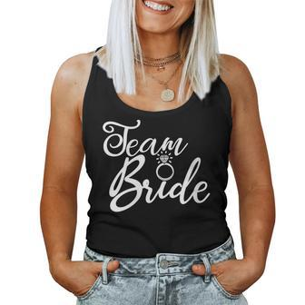 Team Bride Bachelorette Party Bridal Party Matching Women Tank Top - Seseable