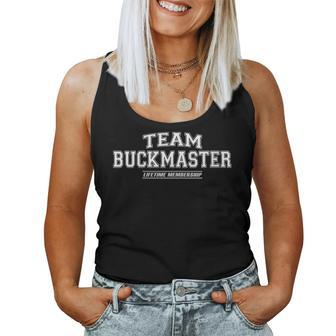 Team Buckmaster Proud Family Surname Last Name Women Tank Top - Seseable