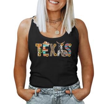 Texas For Cactus Texas For Girl Texas Yall Women Tank Top - Monsterry DE