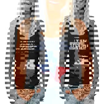 Texas Connaissez-Vous Ce Continent Texas State Flag Graphic Women Tank Top - Cadeauxyz