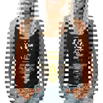 Tina Name Tina Birthday Queen Crown Bee Tina Women Tank Top - Seseable