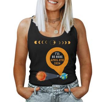 Total Solar Eclipse 2024 Idea For & Solar Eclipse Women Tank Top - Seseable