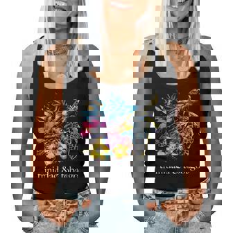 Trinidad & Tobago Sea Turtle Scuba Diving Surfer Souvenir Women Tank Top - Thegiftio