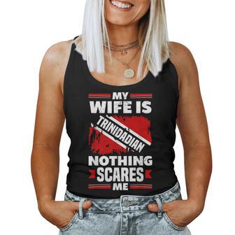 Trinidad And Tobago Flag Trinidadian My Wife Is Trinidadian Women Tank Top - Monsterry AU