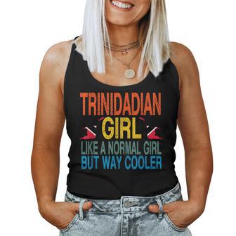 Trinidadian Girl Trinidad And Tobago Flag Women Tank Top - Monsterry CA