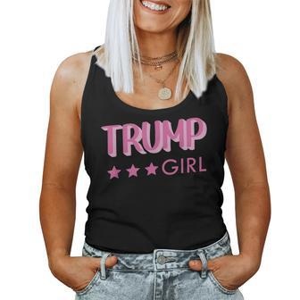 Trump Girl 2024 Trump Girl Pink For Girls For Women Women Tank Top - Thegiftio UK