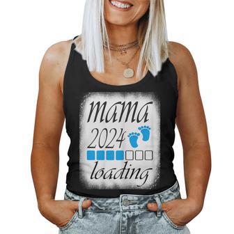 Unser Erster Muttertag Wird Bald Mama Schwangerschaft Mama Blau Tank Top Frauen - Geschenkecke