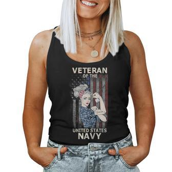 Us Navy Veteran Of Us Navy Women Women Veteran Women Tank Top - Monsterry UK