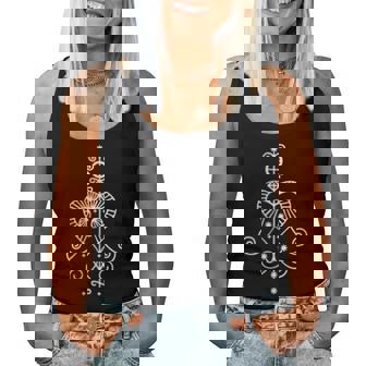 Veve Erzulie Déesse Vaudou De L'amour Sorcellerie Magie Avec Col En V Women Tank Top - Cadeauxyz