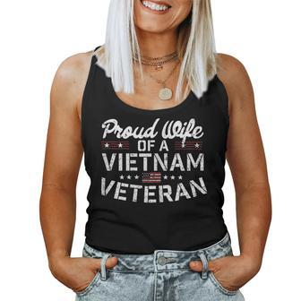 Vietnam Veteran Military Wife Spouse Women Tank Top - Monsterry DE