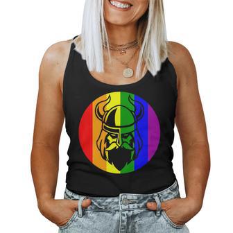 Viking Lgbtq Gay Lesbian Pride Scandinavia Women Tank Top - Monsterry AU