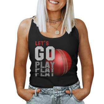 Vintage Cricket Cricket Lovers For And Girls Women Tank Top - Monsterry DE