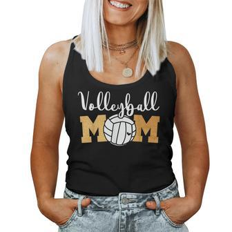 Volleyball Mom Volleyball Game Day Cheer Mom Women Tank Top - Monsterry CA