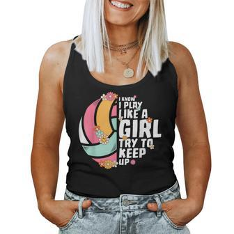 Volleyball For N Girls College Volleyball Lovers Women Tank Top | Mazezy AU