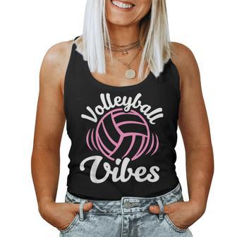 Volleyball Vibes Volleyball For Girls Ns Women Women Tank Top - Monsterry CA