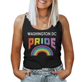 Washington Dc Lgbt Pride 2020 Rainbow Women Tank Top - Monsterry AU