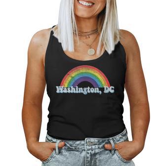 Washington Dc Lgbtq Gay Pride Rainbow T Women Tank Top - Monsterry UK