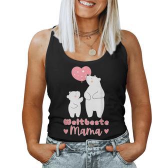 Weltbeste Mama 2024 Muttertag Bear Tank Top Frauen - Geschenkecke