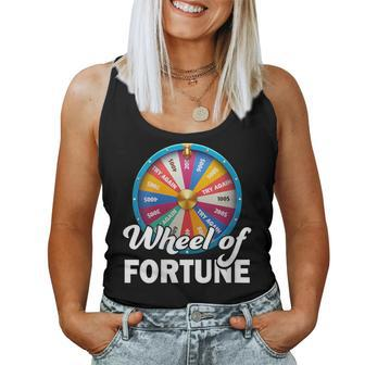 Wheel Of Fortune Clothes Fathers Day Wheel Of Fortune Dad Women Tank Top - Monsterry