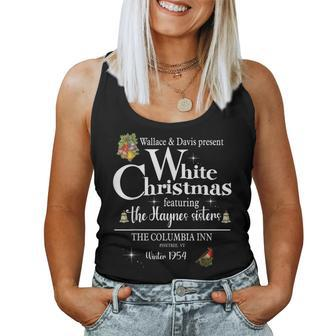 White Christmas Wallace And Davis Haynes Sister Women Tank Top - Seseable