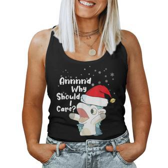 And Why Should I Care Sarcastic Unicorn Unicorn Lover Women Tank Top - Monsterry AU