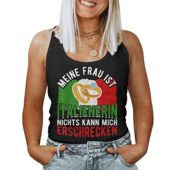 My Wife Is Italian Tank Top Frauen - Geschenkecke