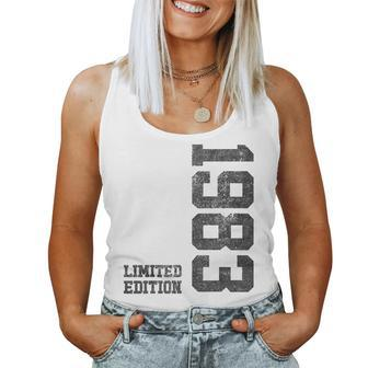 41Th Birthday For 41 Years Old Vintage 1983 Women Tank Top - Monsterry